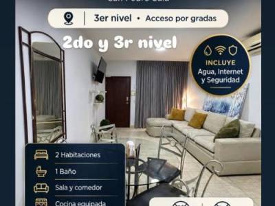 Apartamento Amueblado en Renta- Rio Piedras, SPS